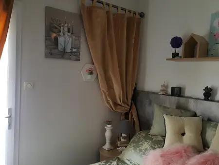 Gîte ferme rénovée 8 pers. – Jardin, pêche privée, trampoline : photo 30