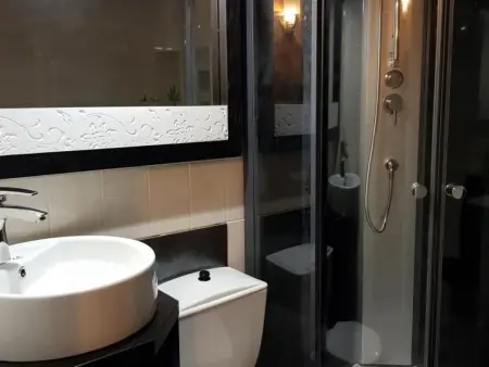 Gîte ferme rénovée 8 pers. – Jardin, pêche privée, trampoline : photo 31