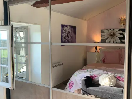 Gîte ferme rénovée 8 pers. – Jardin, pêche privée, trampoline : photo 32