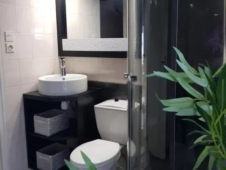 Gîte ferme rénovée 8 pers. – Jardin, pêche privée, trampoline : photo 35