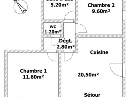 Gîte 4 pers. avec jardin privé et barbecue : photo 18