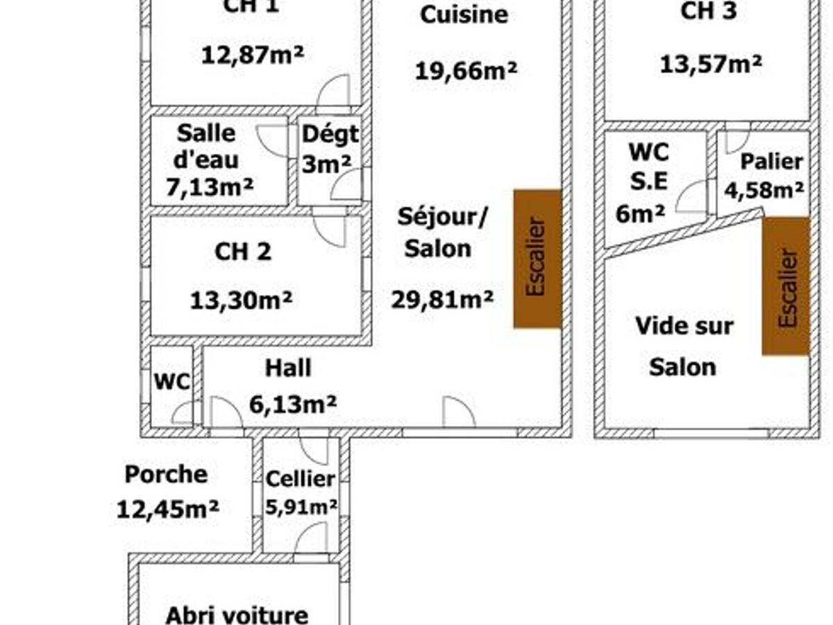 Gîte dans ancienne grange rénovée, 6 pers., PMR, terrasse - Photo 19