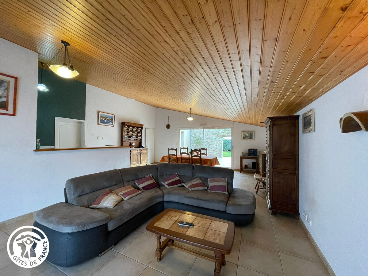 Gîte grange rénovée 7 pers., 1200 m² de terrain à La Garnache - Photo 2