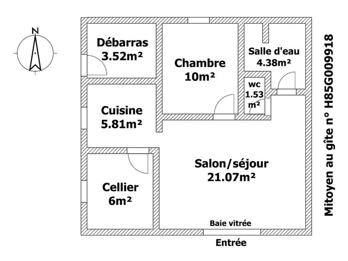 Gîte 2 pers. avec jardin clos et terrasse à La Garnache - Photo 23