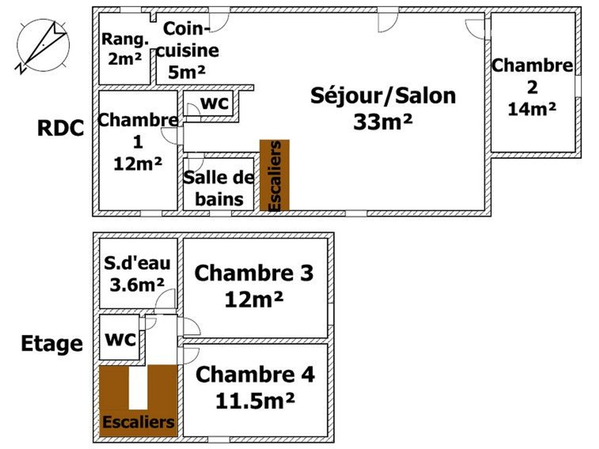 Gite fermette 8 pers. avec terrain aménagé à Froidfond - Photo 21