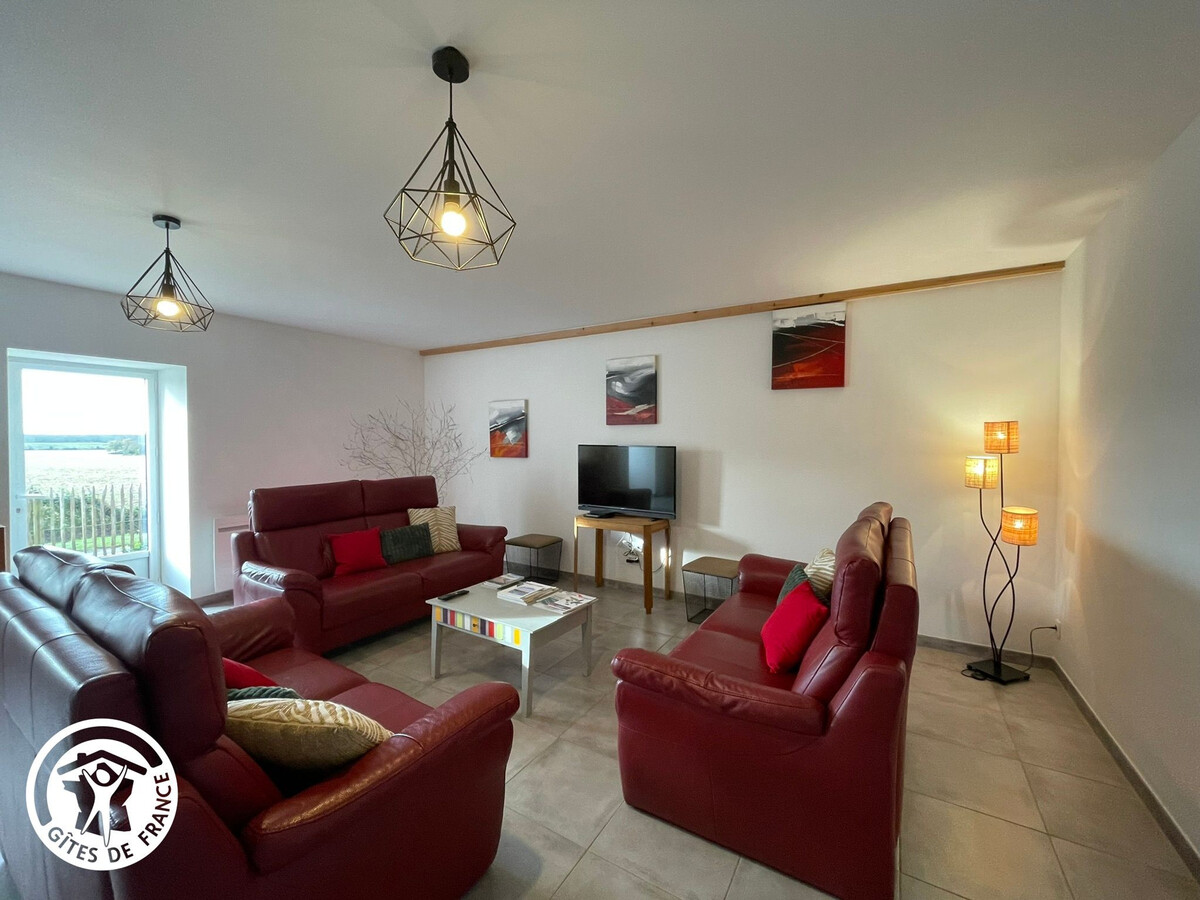 Gîte fermette 10 pers., 500 m² de jardin clos, Le Bernard - Photo 3