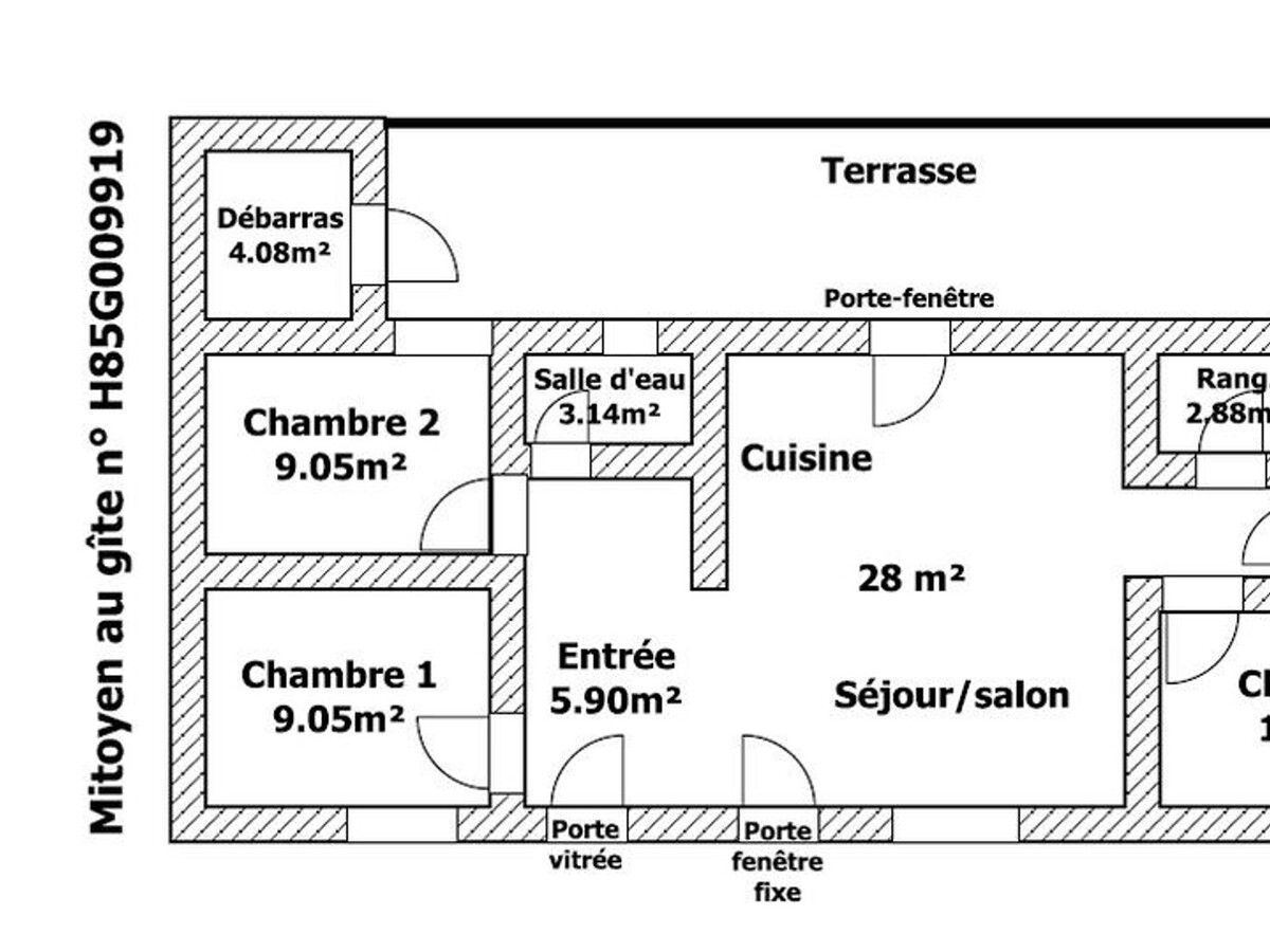 Gîte 3 chambres avec jardin clos et barbecue à La Garnache - Photo 35