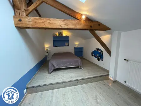 Grange rénovée 4 ch, piscine 5,5m et jardin 2000 m² : photo 20