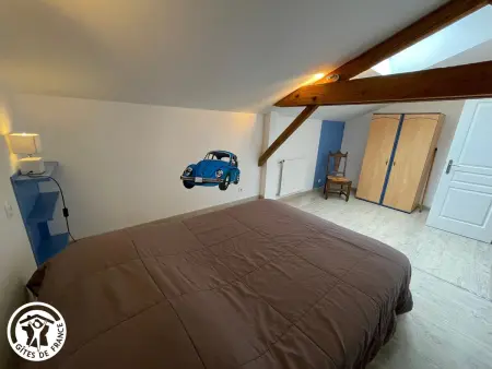 Grange rénovée 4 ch, piscine 5,5m et jardin 2000 m² : photo 21