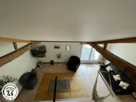 Grange rénovée 4 ch, piscine 5,5m et jardin 2000 m² : photo 28