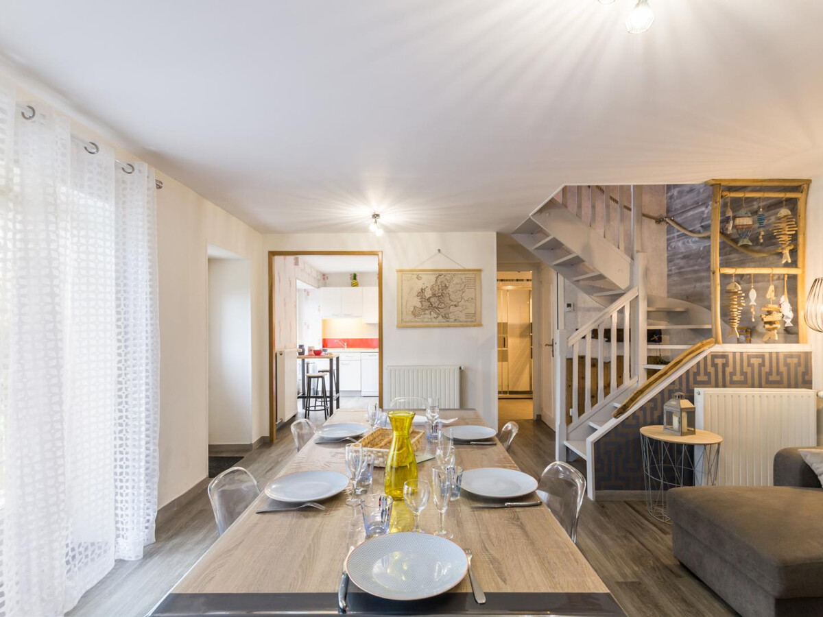 Gîte 5 pers. à Granville : maison pierre avec cheminée - Photo 13