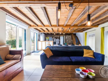 Maison champêtre avec cheminée et terrasse à Saint-James - Photo 13