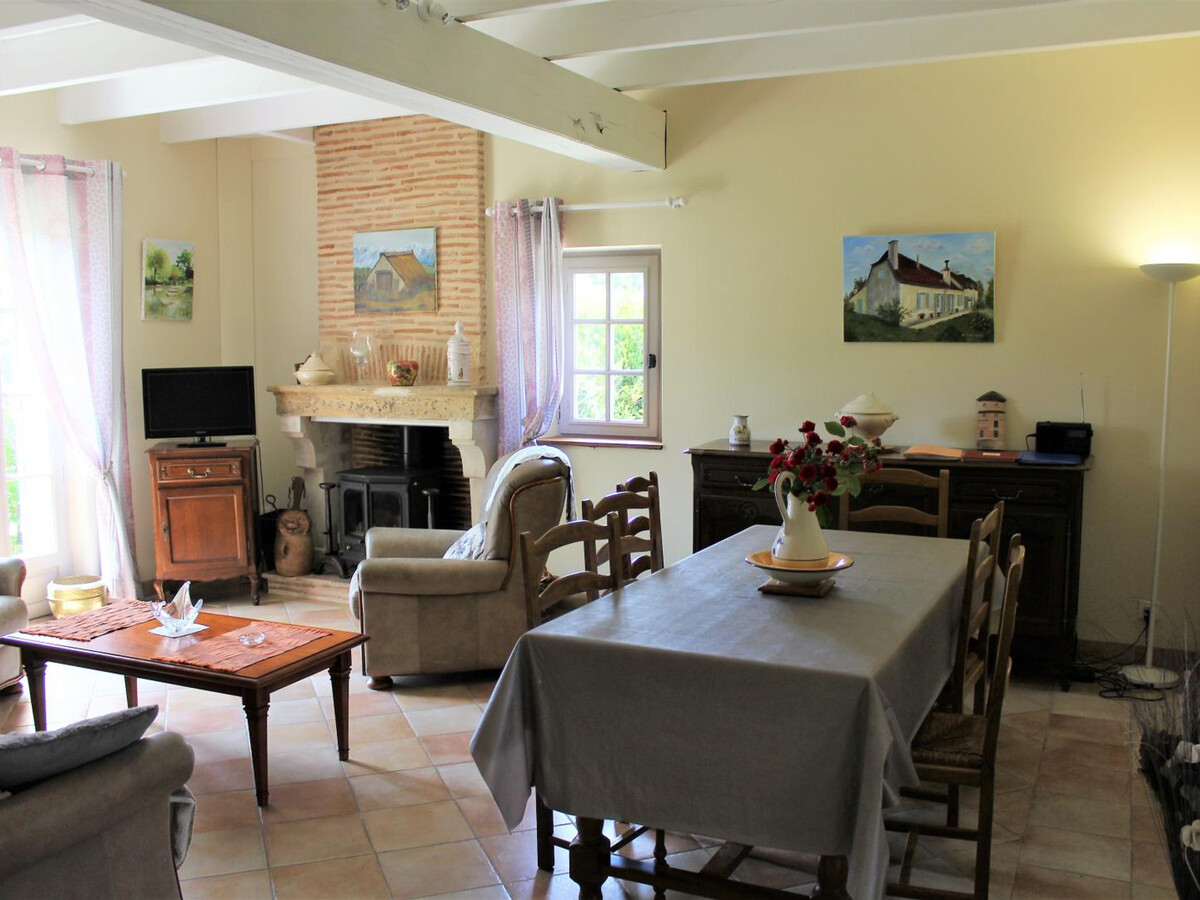 Gîte 6 personnes avec piscine partagée à Lamonzie-Saint-Martin - Photo 5