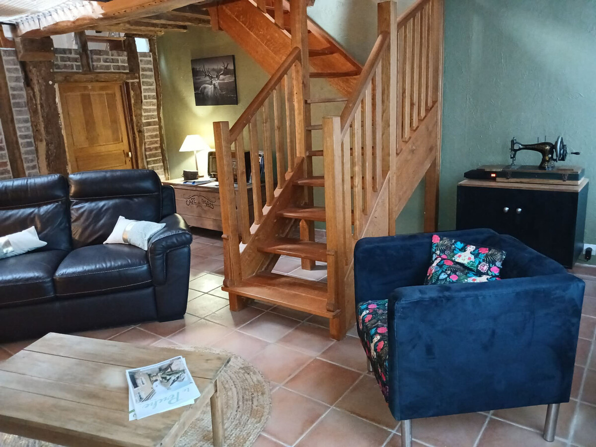 Gîte 9 pers. à Arrou : mezzanine, babyfoot, jardin - Photo 15