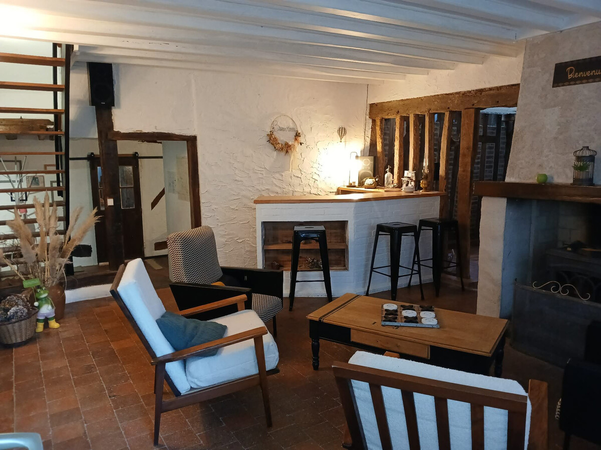 Gîte 9 pers. à Arrou : mezzanine, babyfoot, jardin - Photo 17
