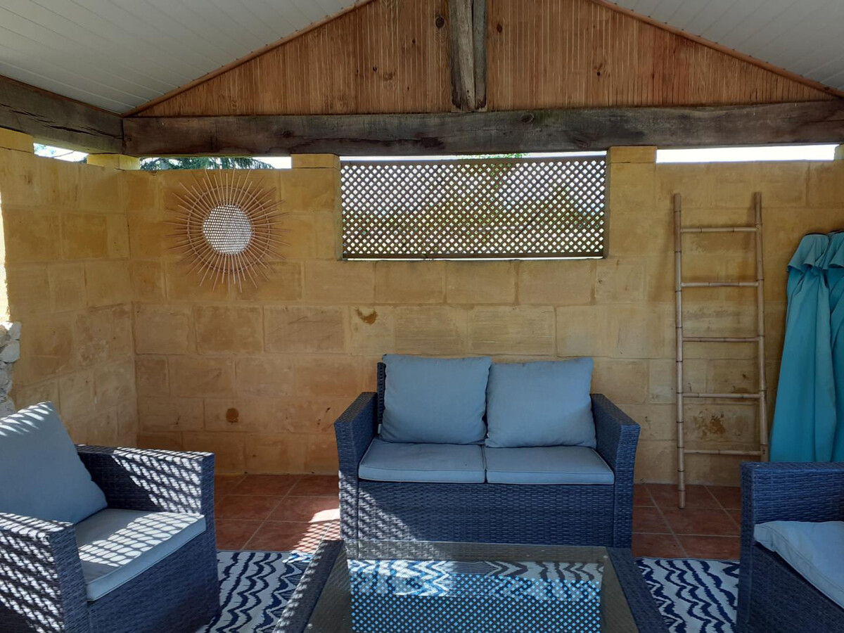 Gîte 2 pers. avec piscine au sel et étang privé à Naussannes - Photo 14