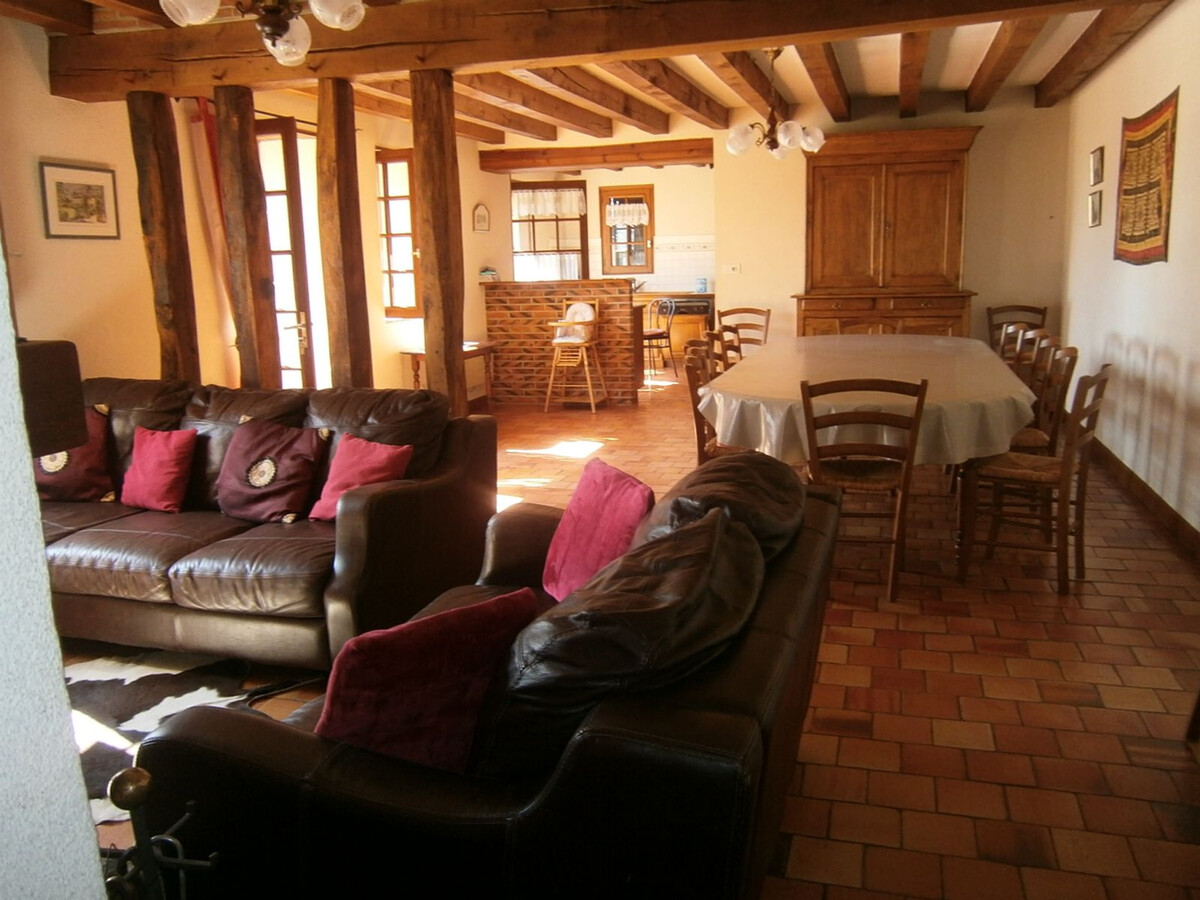 Gîte 14 pers. en forêt de Bercé : billard, cheminée & terrain de jeux - Photo 7