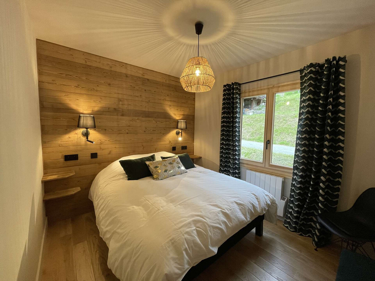 Chalet contemporain 8 pers, vue montagne, à 500m du village - Photo 3