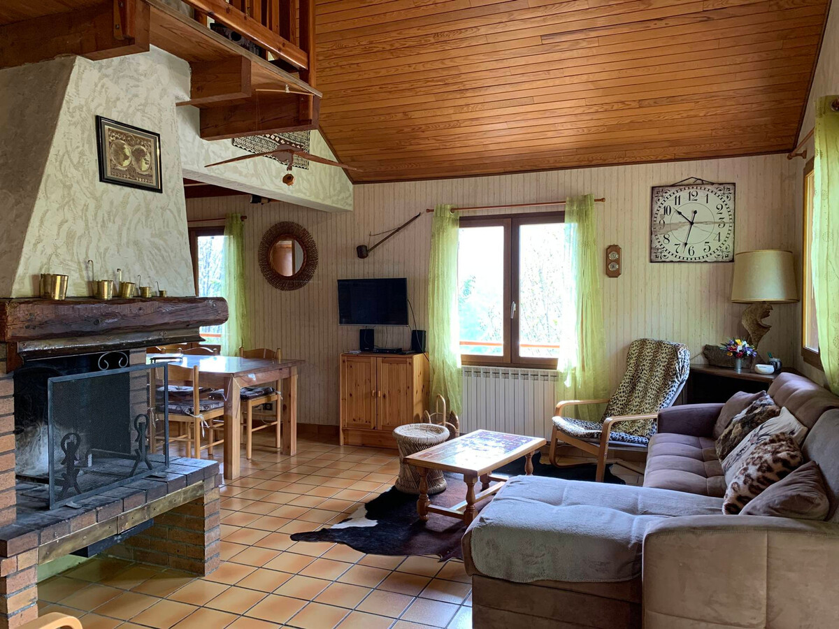 Chalet 120m² 8 pers., terrasse sud, vue montagnes - Photo 1