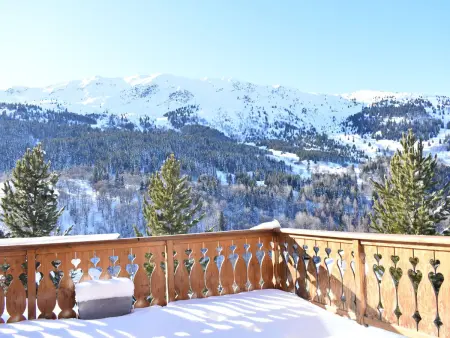 Chalet cosy avec mezzanine, poêle à bois, wifi et parking - Méribel - Photo 9