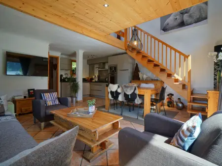 Chalet cosy avec mezzanine, poêle à bois, wifi et parking - Méribel - Photo 13