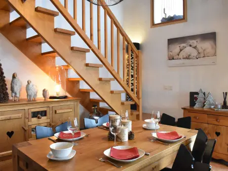 Chalet cosy avec mezzanine, poêle à bois, wifi et parking - Méribel - Photo 29