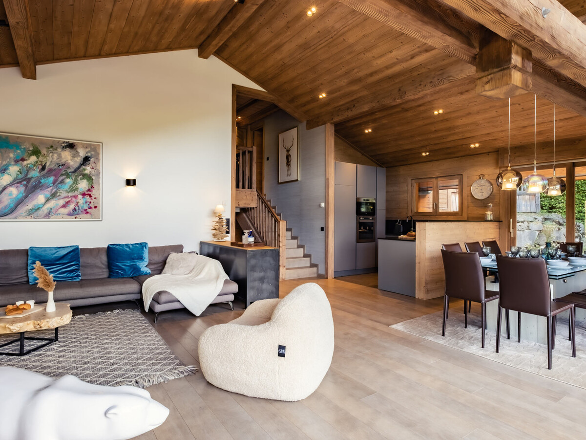 Chalet Rosebud 5★ La Clusaz, 12 pers, terrasse sud - Photo 6