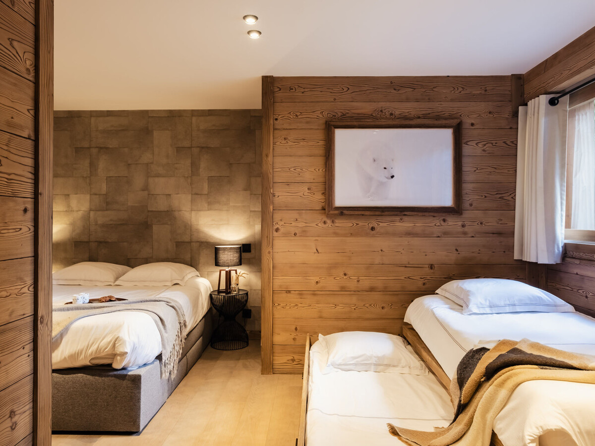 Chalet Rosebud 5★ La Clusaz, 12 pers, terrasse sud - Photo 12