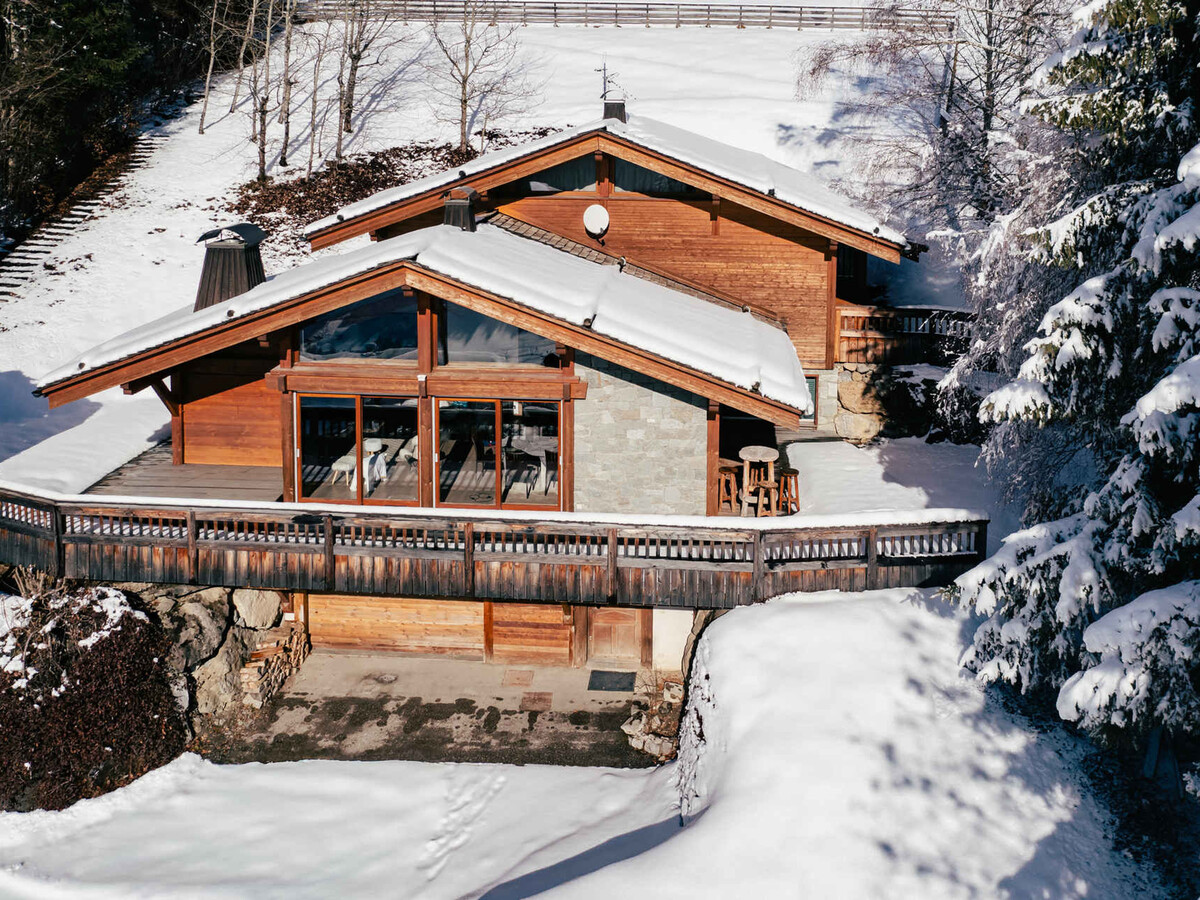 Chalet Rosebud 5★ La Clusaz, 12 pers, terrasse sud - Photo 22