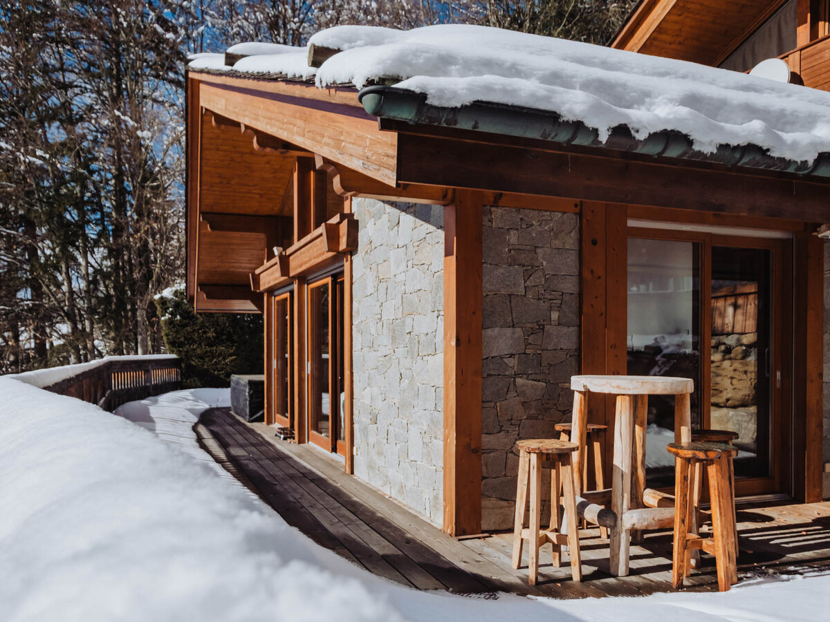 Chalet Rosebud 5★ La Clusaz, 12 pers, terrasse sud - Photo 23