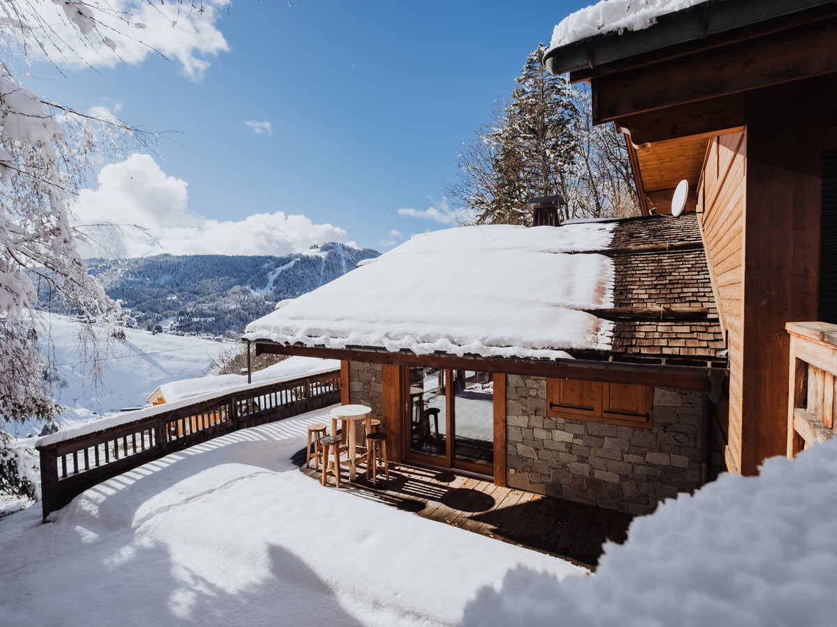 Chalet Rosebud 5★ La Clusaz, 12 pers, terrasse sud - Photo 24