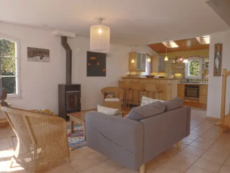 Maison 3 chambres avec jardin et vue mer à Locmaria : photo 3