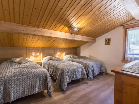 Chalet 4 ch, 9 pers à La Clusaz, lits faits : photo 6