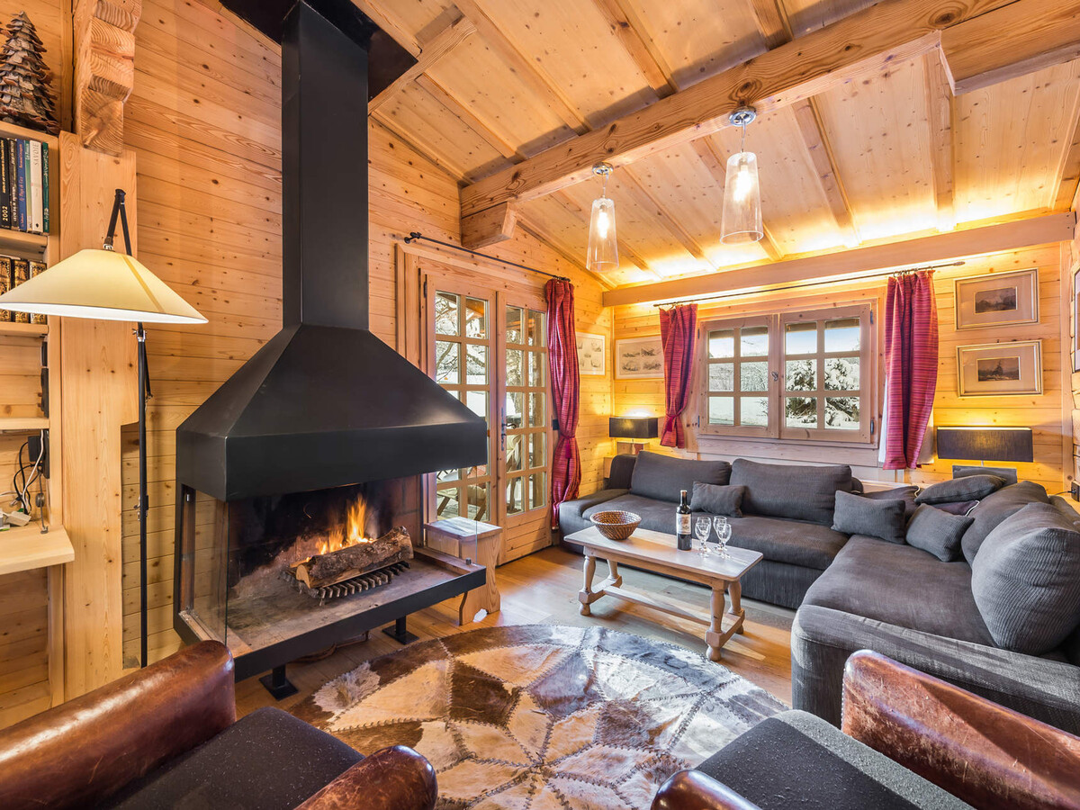 Chalet 4 chambres à Megève Mont d'Arbois - 10 pers, terrasse, parking - Photo 1