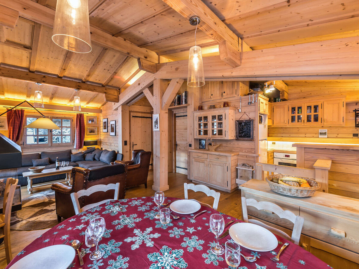 Chalet 4 chambres à Megève Mont d'Arbois - 10 pers, terrasse, parking - Photo 7