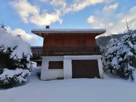 Chalet savoyard 6 pers. La Clusaz, terrasse vue Etale : photo 12