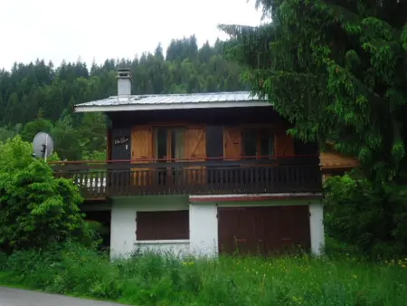 Chalet savoyard 6 pers. La Clusaz, terrasse vue Etale : photo 13