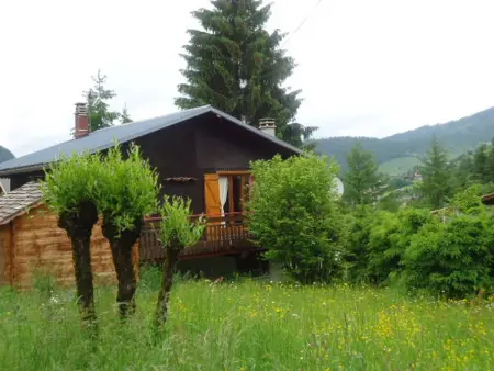 Chalet savoyard 6 pers. La Clusaz, terrasse vue Etale : photo 14