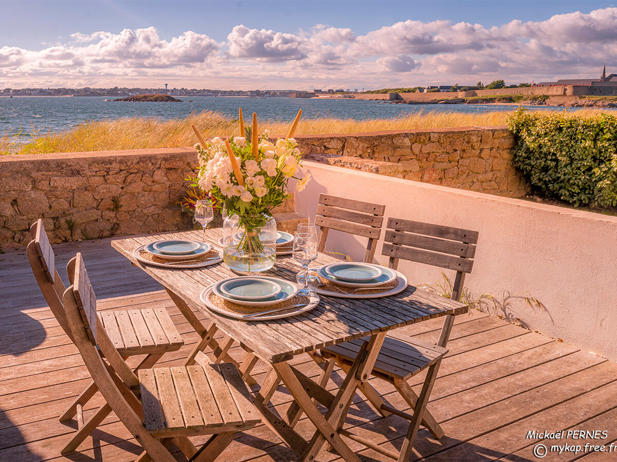 Maisonnette vue mer avec accès plage direct à Gâvres - Photo 2