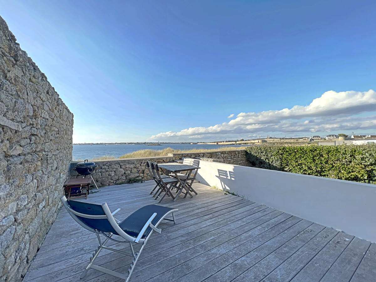 Maisonnette vue mer avec accès plage direct à Gâvres - Photo 7