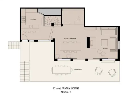 Chalet FAMILYLODGE 5★, 12 pers, spa extérieur, 300 m pistes : photo 27