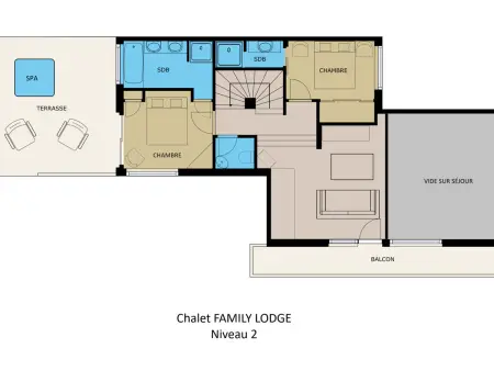 Chalet FAMILYLODGE 5★, 12 pers, spa extérieur, 300 m pistes : photo 28