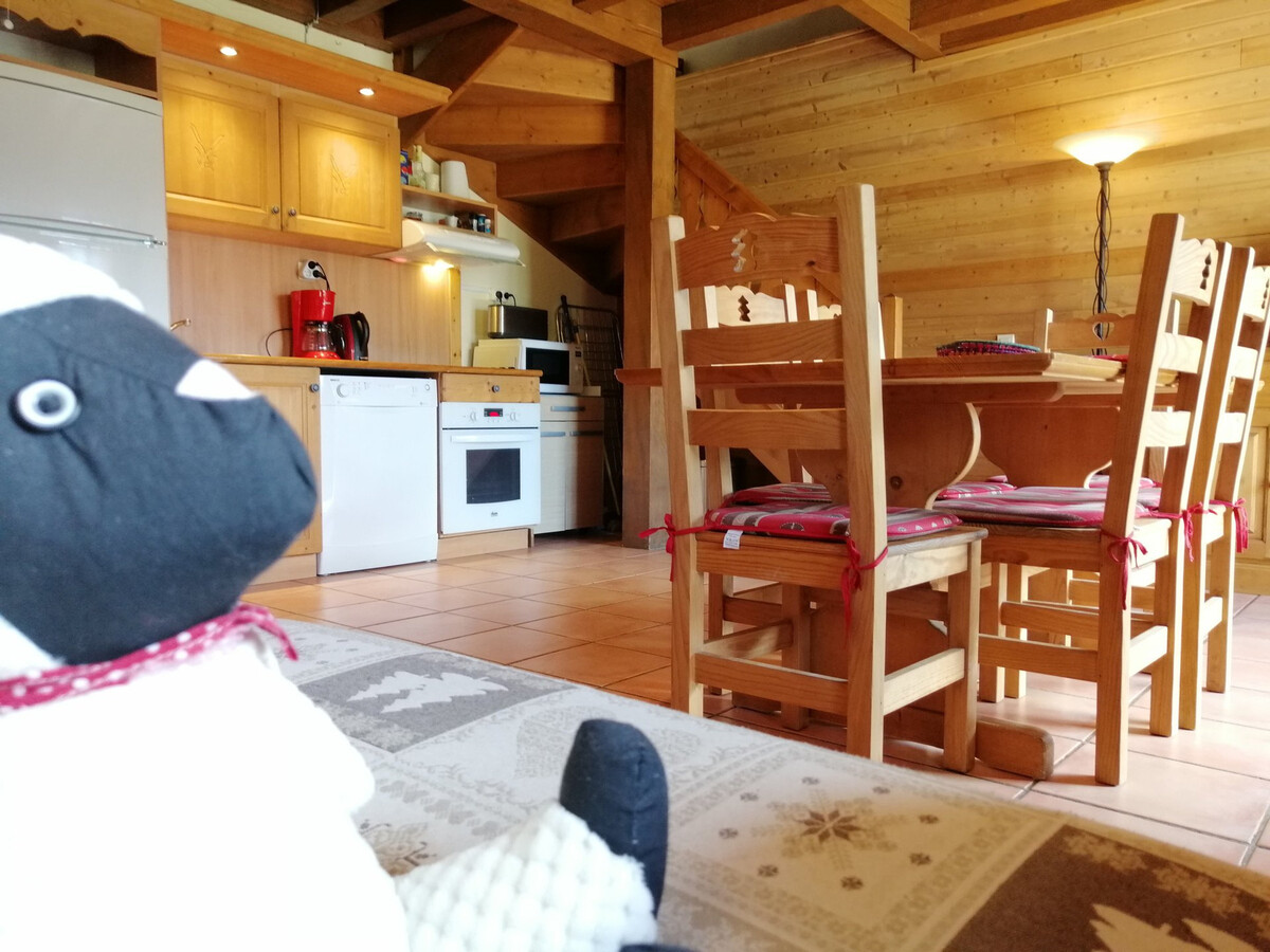 1/2 chalet 2 chambres avec terrasse à Pra-Loup - Photo 10