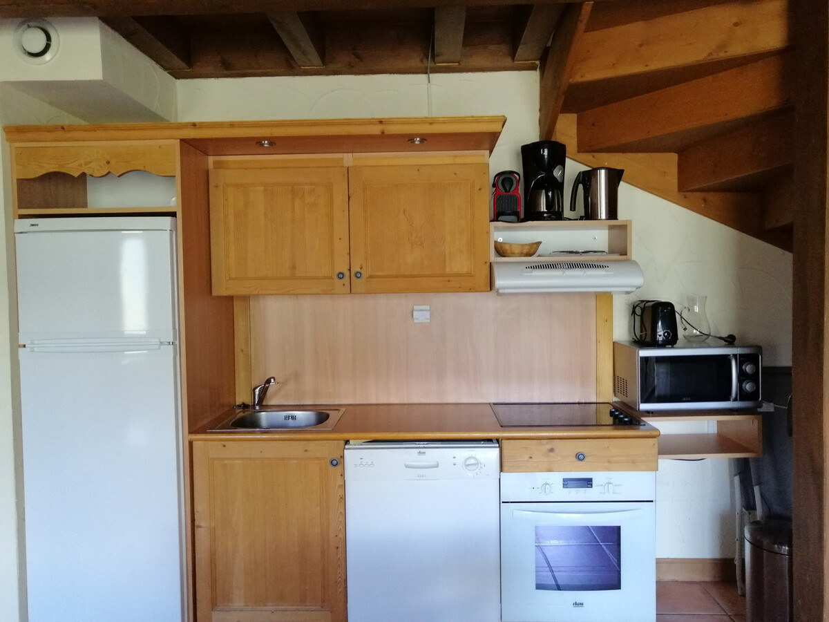 1/2 chalet 6 pers, terrasse plein sud, vue montagne - Photo 7