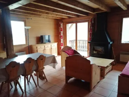 Chalet 10 pers. Pra-Loup, balcon & cheminée : photo 12