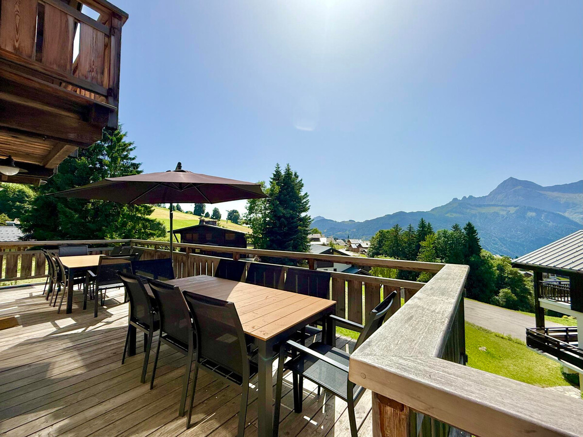 Chalet Coumont 15 pers, 6 chambres, vue Mont Charvin - Photo 3