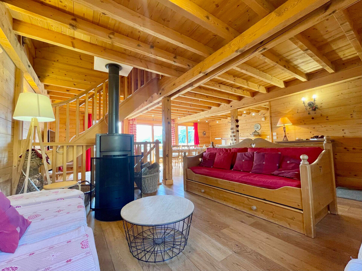 Chalet Coumont 15 pers, 6 chambres, vue Mont Charvin - Photo 4