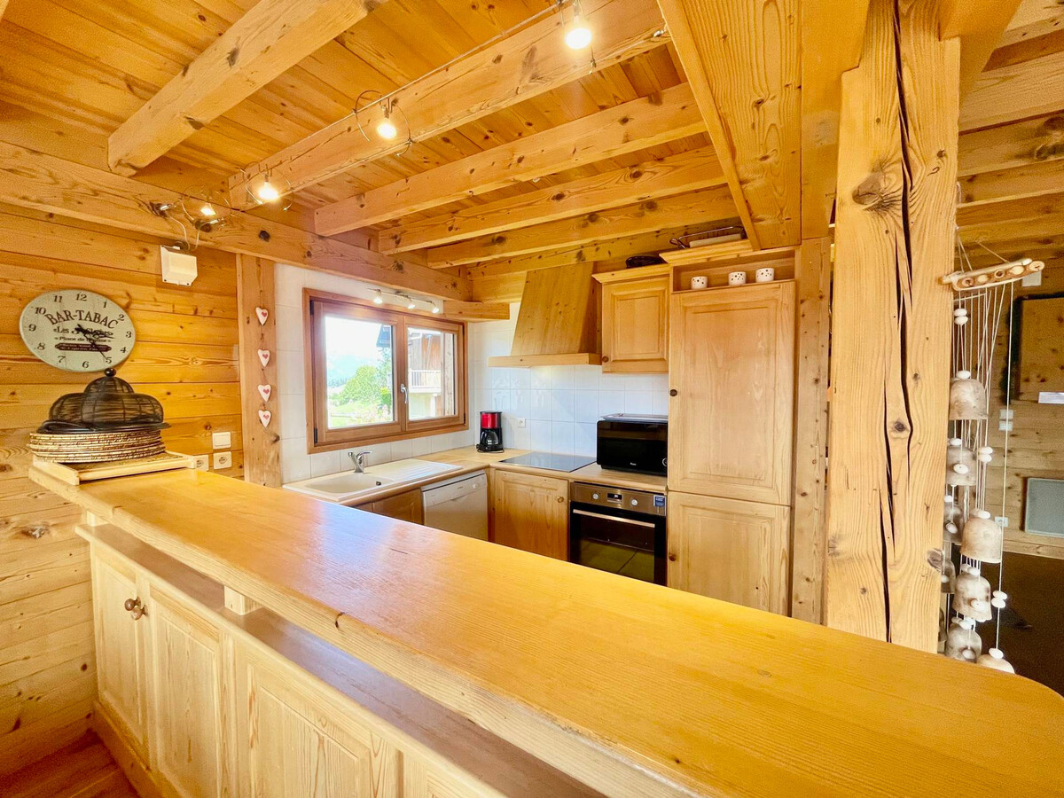 Chalet Coumont 15 pers, 6 chambres, vue Mont Charvin - Photo 5