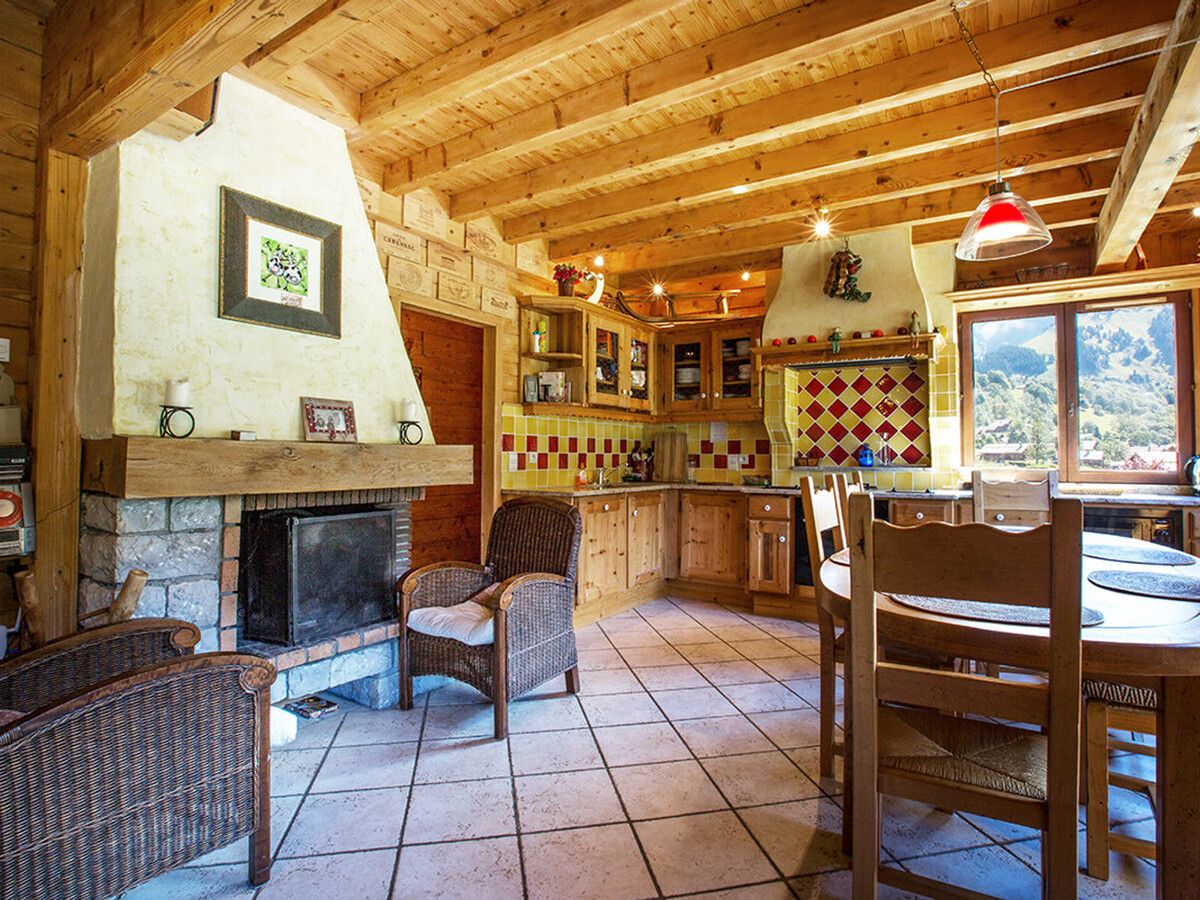 Chalet 10 pers, 5 chambres, cheminée à La Clusaz - Photo 1