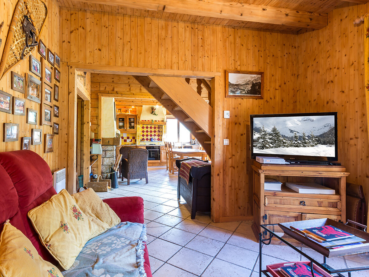 Chalet 10 pers, 5 chambres, cheminée à La Clusaz - Photo 9